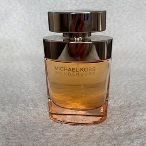 Michael Kors Wonderlust Gold and Tan Bottle